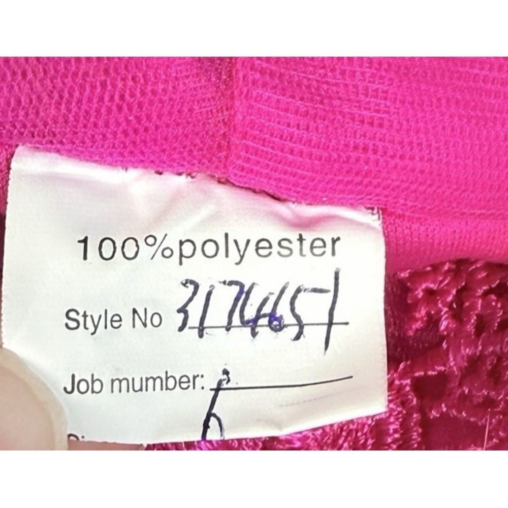Pink Corset Bustier Mesh Lined Mini Dress Fairycore Party Coquette Sz 6 Lace-up - Picture 8 of 8